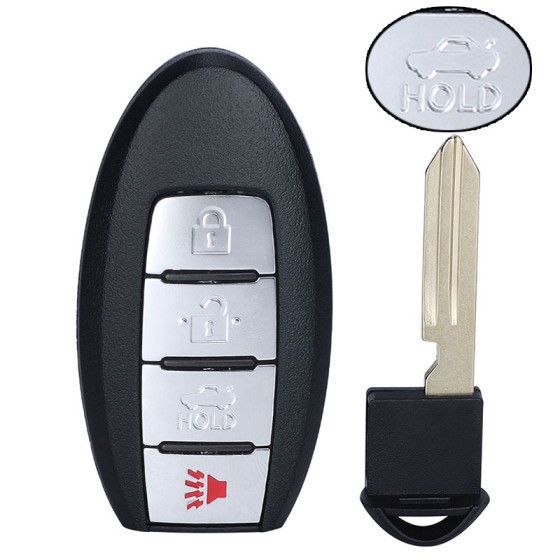 Nissan Infiniti 4 Button Smart Key 2007-2015 For KR55WK48903 (KR55WK49622) | Aftermarket